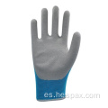 Hespax látex Glove de trabajo arenoso Asamblea industrial Auto